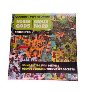 Quokka Mythtories Norse Gods Jigsaw Puzzle 1000pc Multicolor New unopened